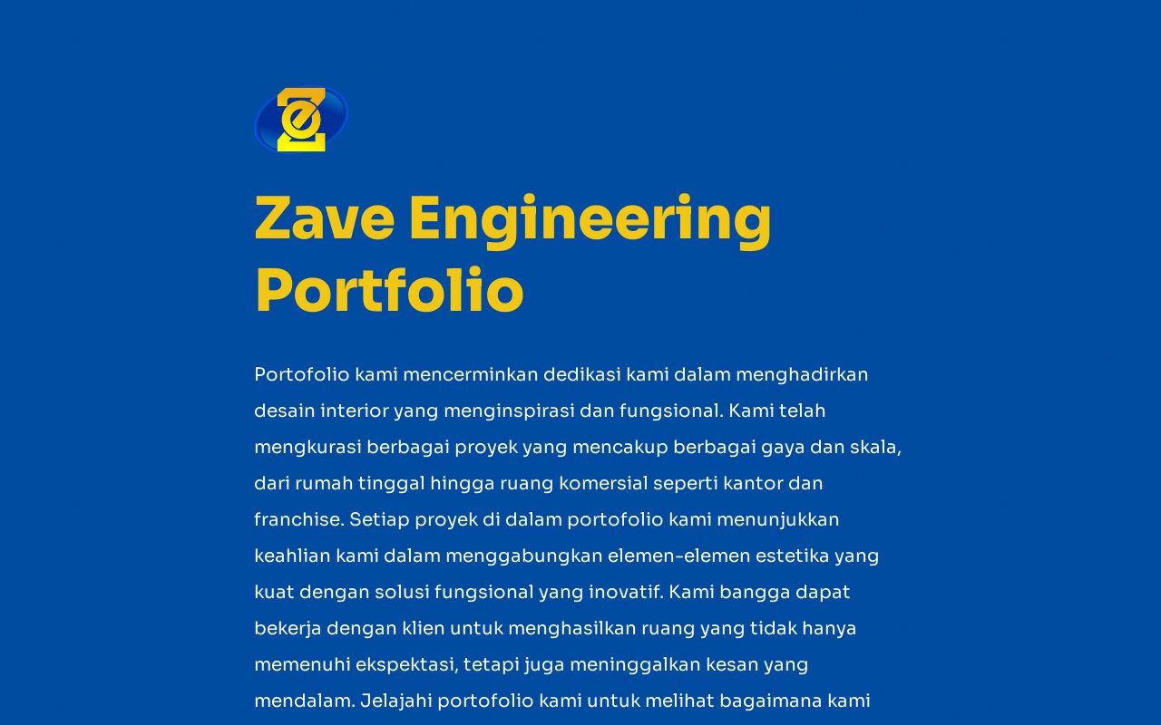 Zave Engineering Portofolio